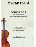 Oscar Espla: Sonata Op.9 Para Violin Y Piano (noty na housle, klavír)
