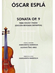 Oscar Espla: Sonata Op.9 Para Violin Y Piano (noty na housle, klavír)