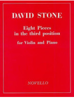 David Stone: Eight Pieces In Third Position For Violin And Piano (noty na housle, klavír)