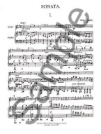 Edward Elgar: Sonata For Violin And Piano (E Minor) (noty na housle, klavír)