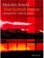 Malcolm Arnold: Four Scottish Dances Op.59 (noty na housle, klavír)