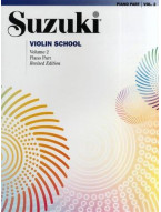 Suzuki Violin School Piano Part - Volume 2 (Revised Edition) (noty na housle, klavír)