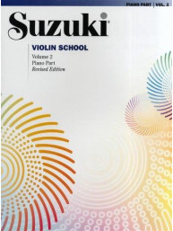 Suzuki Violin School Piano Part - Volume 2 (Revised Edition) (noty na housle, klavír)