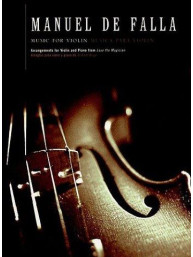 Manuel De Falla: Music for Violin and Piano (El Amor Brujo) (noty na housle, klavír)