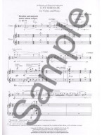 Augusta Read Thomas: Toft Serenade (noty na housle, klavír)