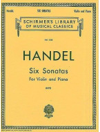 G.F. Handel: Six Sonatas For Violin And Piano (noty na housle, klavír)