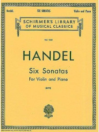 G.F. Handel: Six Sonatas For Violin And Piano (noty na housle, klavír)