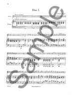 Ignaz Pleyel: Six Little Duets For Violin and Piano Op.8 (noty na housle, klavír)