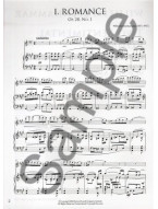 Wilhelm Stenhammar: Two Sentimental Romances Op.28 (noty na housle, klavír)