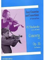 Petr Iljič Čajkovskij: Violin Concerto In D (Op.35) (noty na housle, klavír)