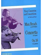 Max Bruch (Arr. K.W. Rokos): Concerto in G Minor For Violin And Piano Op.26 (noty na housle, klavír)