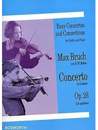 Max Bruch (Arr. K.W. Rokos): Concerto in G Minor For Violin And Piano Op.26 (noty na housle, klavír)