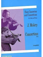 Jiri Mokry: Concertino in G (noty na housle, klavír)