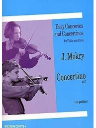 Jiri Mokry: Concertino in G (noty na housle, klavír)