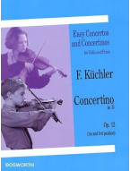 Ferdinand Kuchler: Concertino In D Op.12 (noty na housle, klavír)