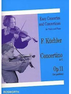 Ferdinand Kuchler: Concertino In G Op.11 (noty na housle, klavír)