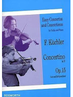 Ferdinand Kuchler: Concertino In D Op.15 (noty na housle, klavír)