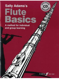 Sally Adams: Flute Basics (Pupil's Book) (noty na příčnou flétnu) (+audio)