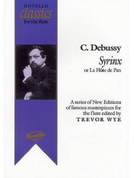 Claude Debussy: Syrinx (La Flute De Pan) Ed. Trevor Wye (noty na příčnou flétnu)