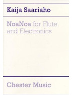 Kaija Saariaho: NoaNoa for Flute and Electronics (noty na příčnou flétnu)