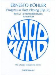 Kohler: Progress in Flute Playing Op.33 Book 2 (noty na příčnou flétnu)