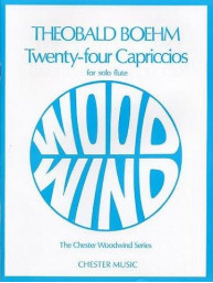 Theobald Boehm: Twenty-Four Capriccios For Solo Flute (noty na příčnou flétnu)
