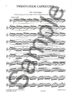 Theobald Boehm: Twenty-Four Capriccios For Solo Flute (noty na příčnou flétnu)