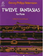 Georg Philipp Telemann: Twelve Fantasies For Solo Flute (noty na příčnou flétnu)