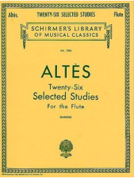 Henry Altes: 26 Selected Studies For Flute (noty na příčnou flétnu)