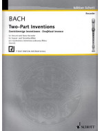 Johann Sebastian Bach: Dvouhlasé invence pro 2 zobcové flétny