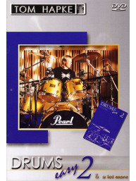 Tom Hapke Drums Easy 2 (video škola hry pro bicí)