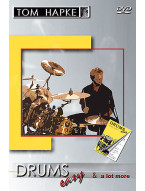 Tom Hapke: Drums Easy And A Lot More (video škola hry pro bicí)