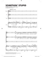 Frank Sinatra: Somethin' Stupid (noty na sborový zpěv SAB, klavír) - SADA 5 ks