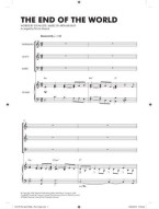 Skeeter Davis: The End Of The World (noty na sborový zpěv SAB, klavír) - SADA 5 ks