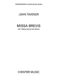 John Tavener: Missa Brevis (Treble Voices) (noty na trojhlasý vysoký zpěv, varhany) - SADA 5 ks