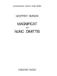 Geoffrey Burgon: Magnificat And Nunc Dimittis (noty na dvojhlasý sborový zpěv, varhany)