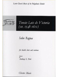 Victoria: Salve Regina (noty na sborový zpěv SATB, SAB)