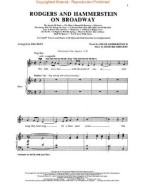 Rodgers And Hammerstein On Broadway (noty na sborový zpěv SAB, klavír) - SADA 5 ks