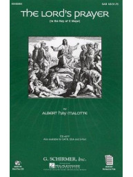 Albert Hay Malotte: The Lord's Prayer (noty na sborový zpěv SAB, klavír) - SADA 5 ks