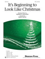 Meredith Willson: It's Beginning To Look Like Christmas (noty na sborový zpěv SAB) - SADA 5 ks