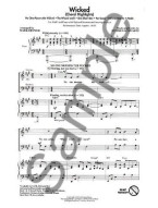 Stephen Schwartz: Wicked - Choral Highlights (noty na sborový zpěv SAB, klavír) - SADA 5 ks