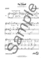 Stephen Schwartz: For Good (Wicked) (noty na sborový zpěv SAB, klavír) - SADA 5 ks