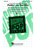 Discover Pop Series: Irving Berlin - Puttin' On The Ritz (noty na smíšený trojhlasý zpěv) - SADA 5 ks