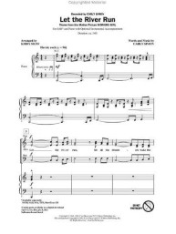 Carly Simon: Let The River Run (noty na sborový zpěv SAB) - SADA 5 ks