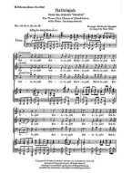 G.F. Handel: Hallelujah Chorus (Messiah) (noty na sborový zpěv SAB, klavír) - SADA 5 ks