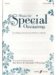 Music For Special Occasions - For Weddings And Services Of Celebration Or Reflection - Sacred (noty na sborový zpěv SAB, klavír)