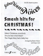Faber Young Voices: Smash Hits For Christmas! (noty na sborový zpěv SAB, klavír)