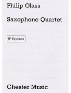 Philip Glass: Saxophone Quartet (Parts) (noty pro saxofonový kvartet, party)