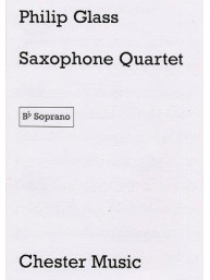 Philip Glass: Saxophone Quartet (Parts) (noty pro saxofonový kvartet, party)