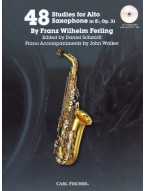 Franz Wilhelm Ferling: 48 Studies For Alto Saxophone In E Flat Op.31 (noty na altsaxofon)